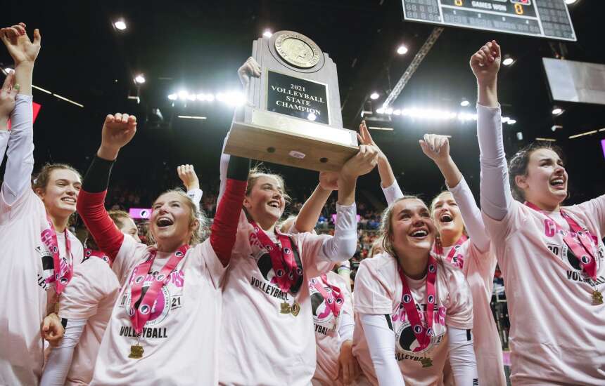 Iowa high school state volleyball 2021 championships: Scores, stats and more