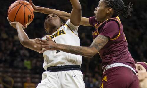 Photos: Iowa women’s basketball vs. Minnesota