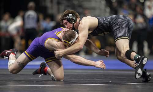 UNI’s Parker Keckeisen rebounds to become NCAA wrestling All-American again