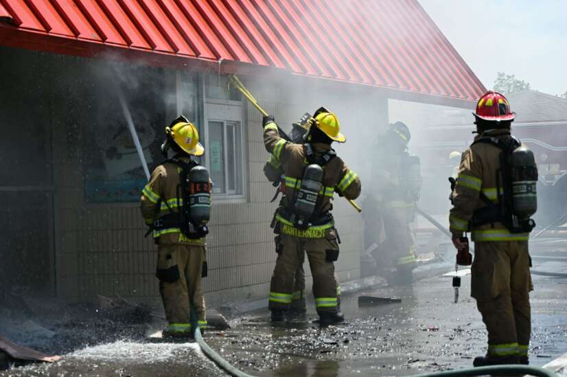 Wilson Avenue Dairy Queen damaged by fire Wednesday