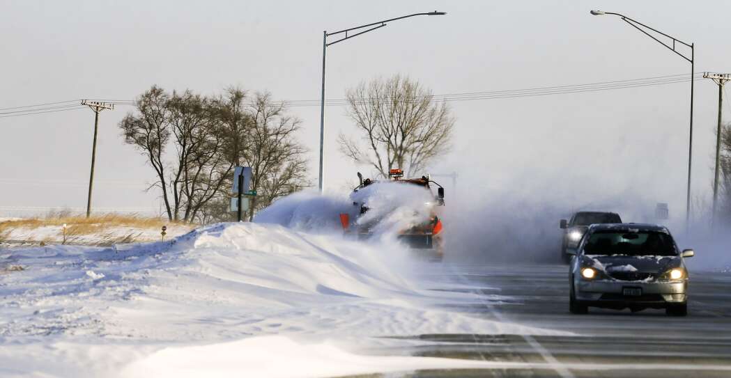 Winter storm begins moving out of Iowa, but more snowfall coming