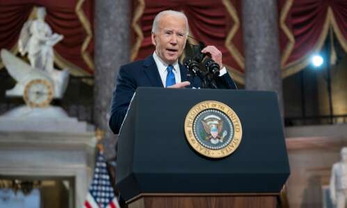President Joe Biden decries ‘big lie,’ blames Trump for insurrection