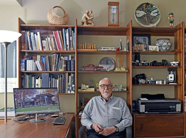 Retired architect Roland Wehner left his mark on Iowa City 