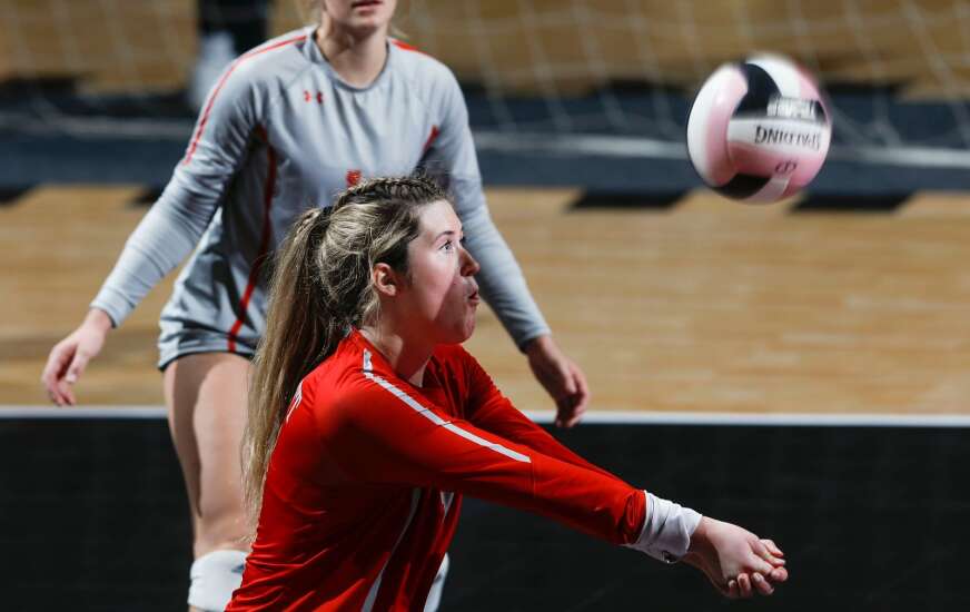 Photos: North Scott vs. Bondurant-Farrar in Iowa high school state volleyball tournament