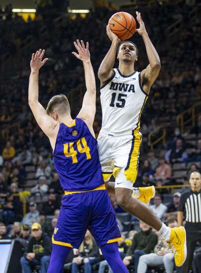 Photos: Iowa vs. Western Illinois men’s basketball