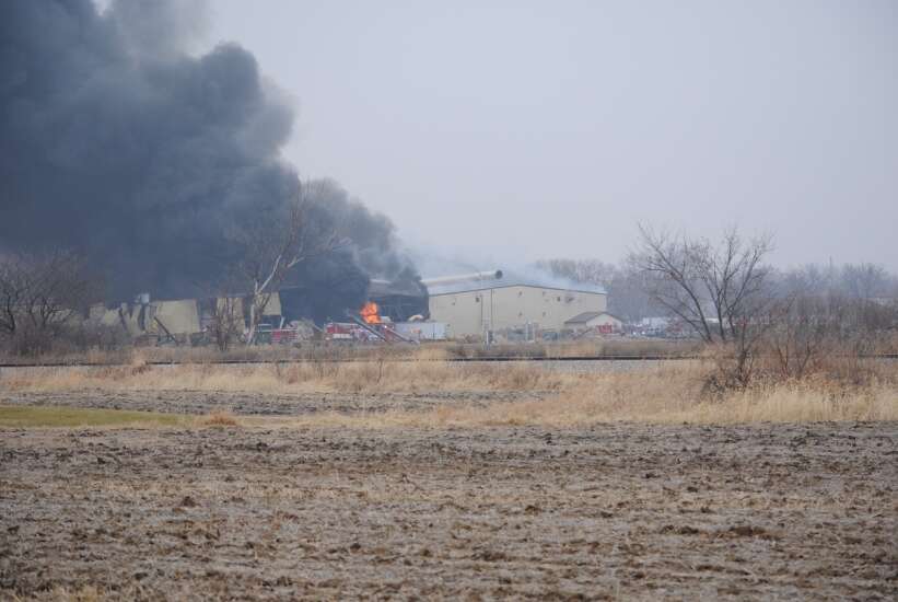 Several hurt as explosions rip through Marengo biofuel facility