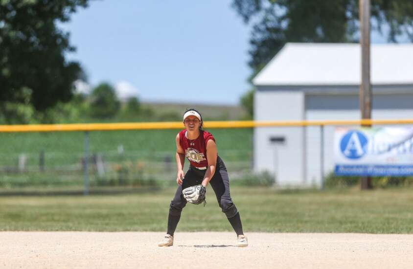Photos: Iowa Women’s Softball League action in Walker 