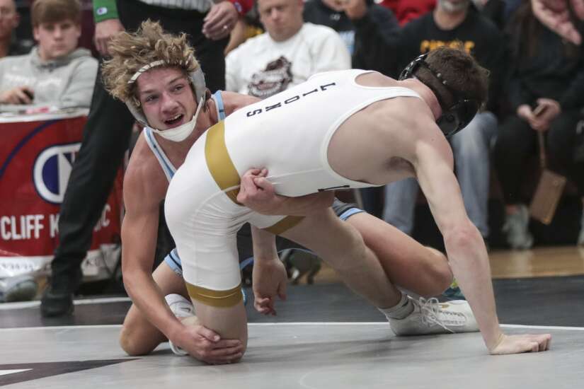 South Tama’s Logan Arp scores notable victory, Cliff Keen Independence title