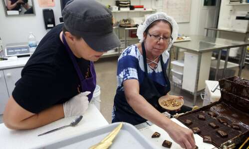 Marion Chocolate Shop opened for business with new owners