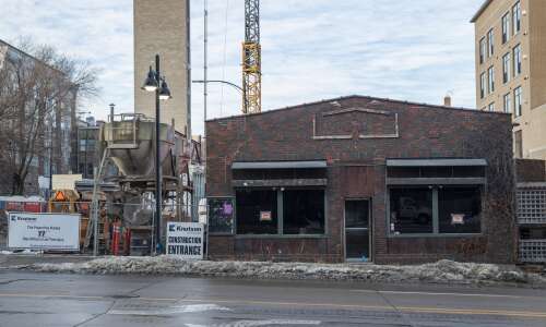 Watch as The Mill comes down in Iowa City