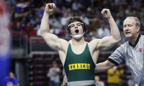 Photos: Class 3A state wrestling day 1