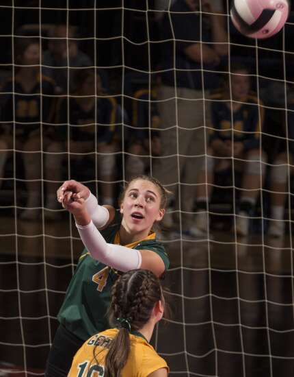 Photos: North Tama vs. Le Mars Gehlen in Iowa high school state volleyball tournament