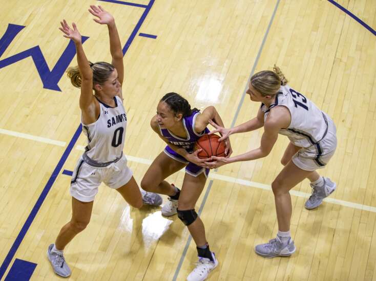 Photos: 4A No. 1 Cedar Rapids Xavier beats Iowa City Liberty girls’ basketball 