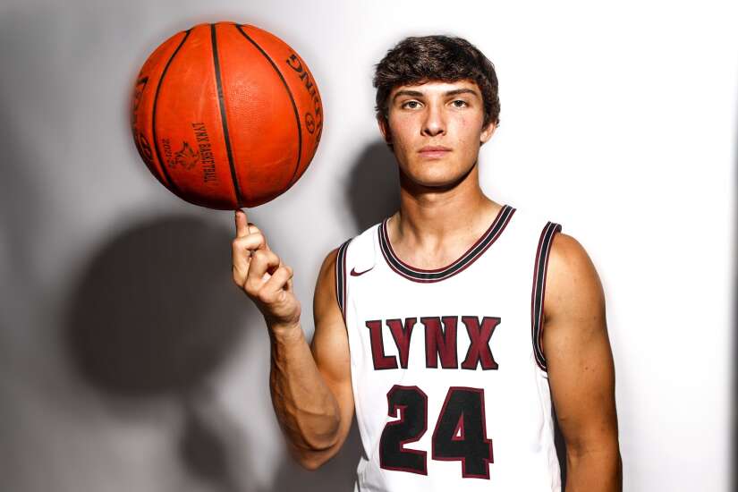 Austin Hilmer of North Linn is the 2022 Gazette Male Athlete of the Year