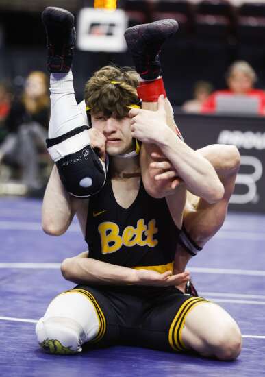 Photos: Day 3 of the 2023 Iowa Class 3A boys’ state wrestling tournament
