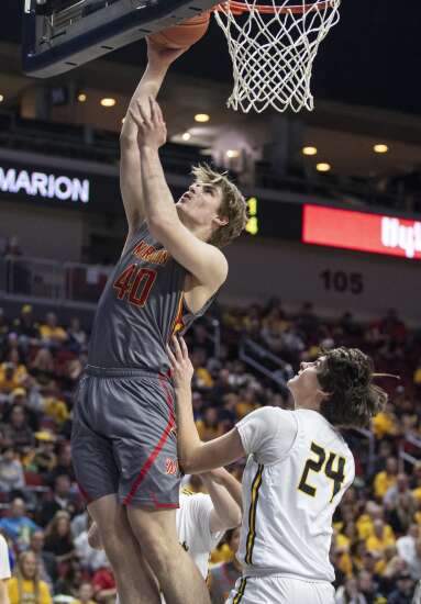 Photos: Marion vs. Winterset in Class 3A Iowa high school boys’ state basketball quarterfinals
