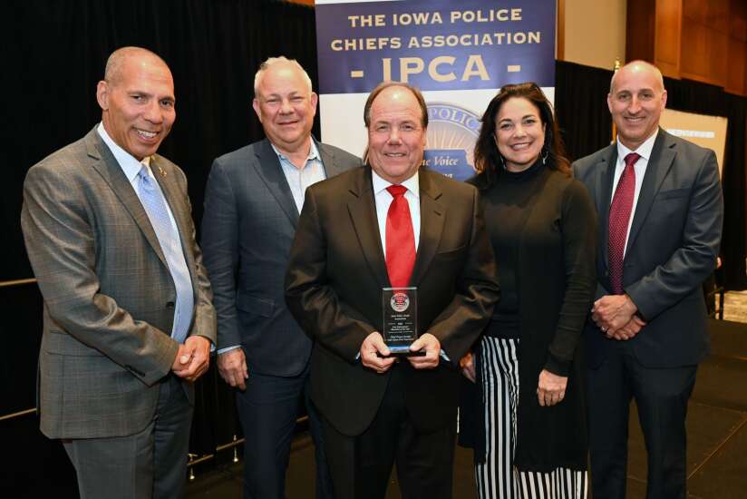 Cedar Rapids Police Chief Wayne Jerman named Law Enforcement Executive of the Year