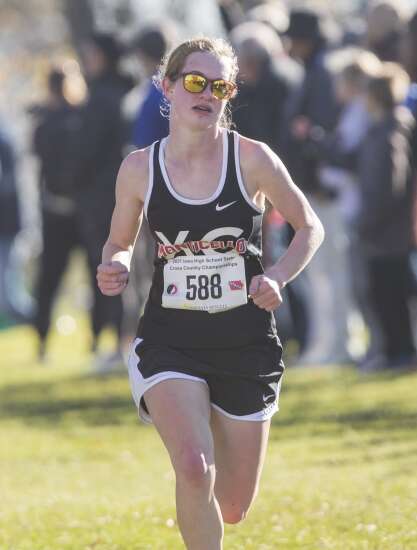 Photos: 2A and 1A Iowa high school cross country state championships