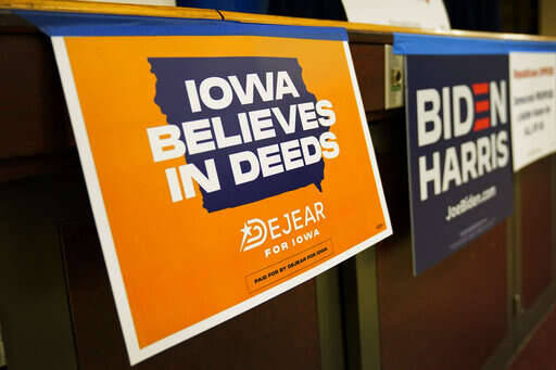 Iowa’s conservative political swing makes Obama’s wins harder to repeat for Deidre DeJear