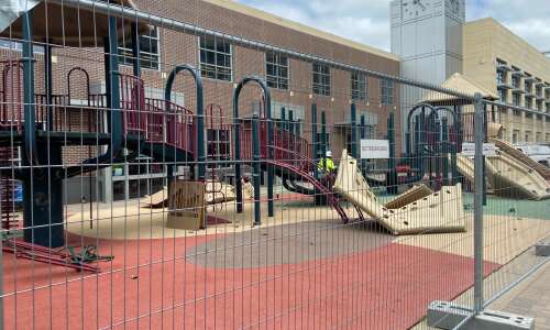 Iowa City’s Ped Mall playground closes for renovation