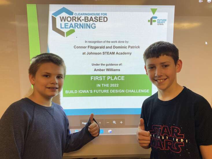 Johnson STEAM Academy fifth-graders win state home design challenge