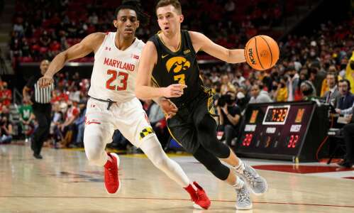 Statistical notes from Iowa’s 110-87 win at Maryland