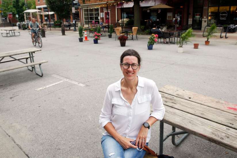 Nancy Bird reflects on past 10 years leading the Iowa City Downtown District