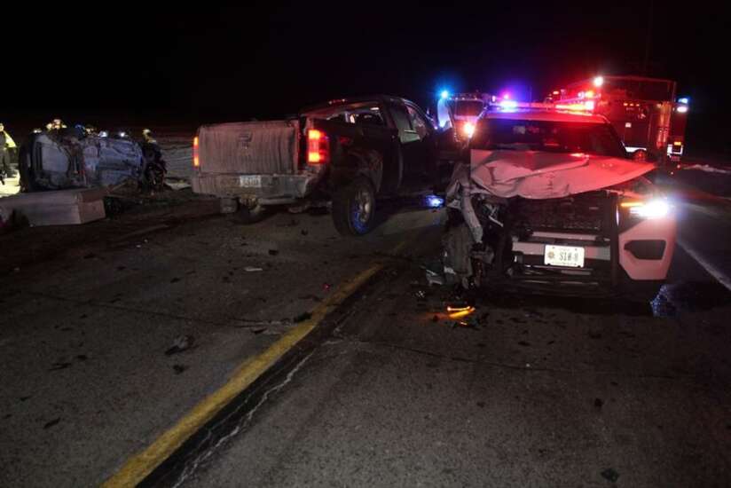 Fatal head-on crash in Buchanan County involved pickup, car, off-duty deputy