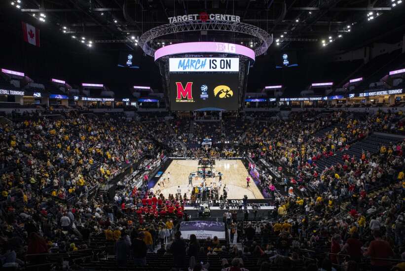 At ‘Carver North,’ this Big Ten tournament title is especially sweet for Iowa women’s basketball