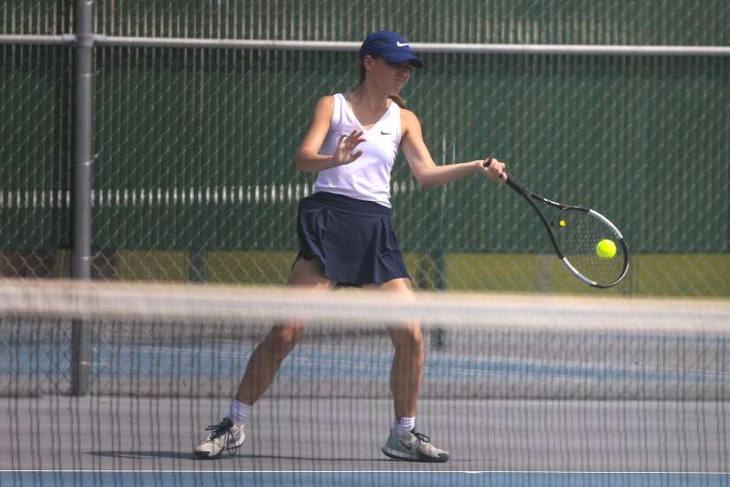 Cedar Rapids Xavier girls’ tennis team chasing its own ‘triple crown’