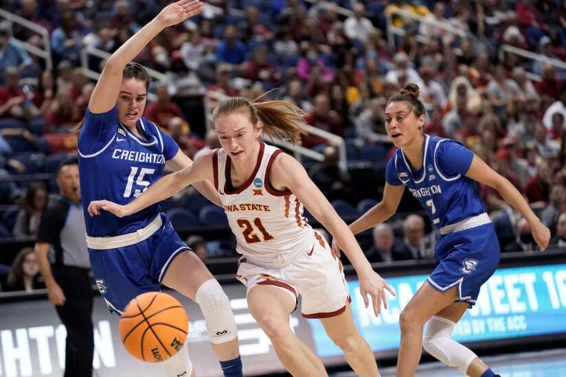 Creighton upsets Iowa State to continue NCAA women’s basketball Cinderella run