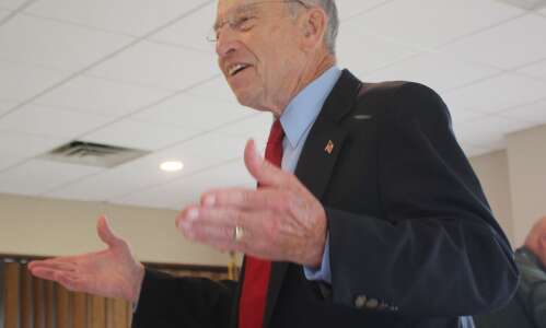 Grassley talks about Afghanistan, child care