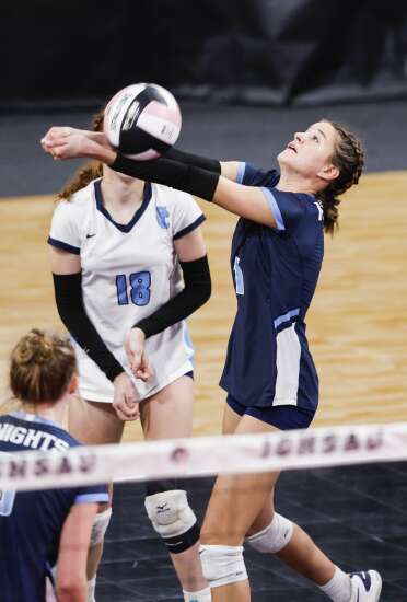 Photos: Mount Vernon vs. Unity Christian in Class 3A state volleyball quarterfinals