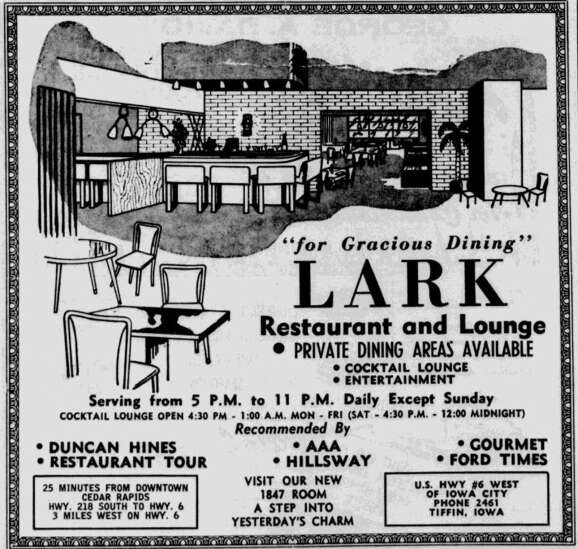 Time Machine: The Lark in Tiffin started as a roadhouse 