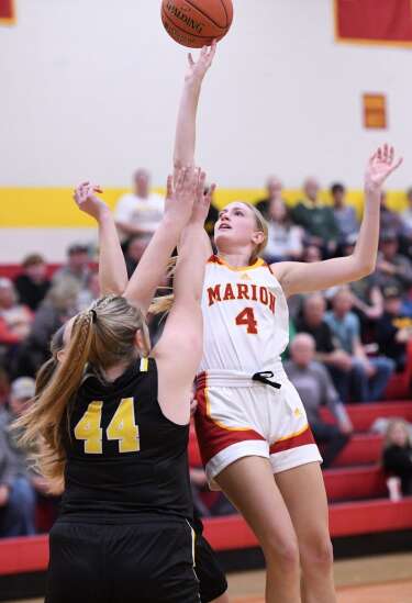 Photos: Center Point-Urbana opens girls’ basketball season with win at Marion