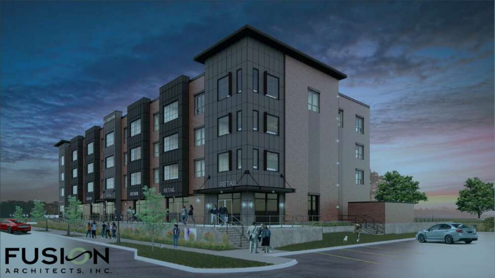 NewBo mixed-use development will add 34 rental units to Cedar Rapids