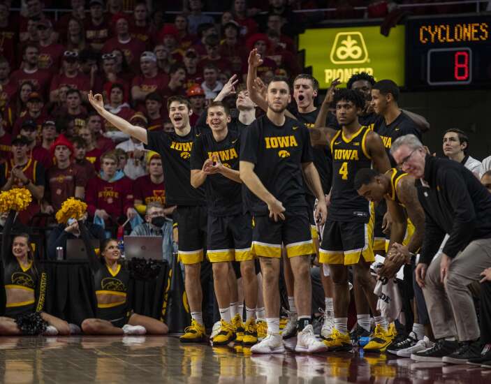Photos: Iowa vs. Iowa State men’s basketball