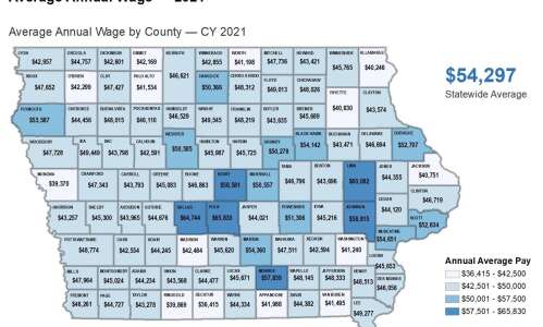 Labor data reveals wage gap between counties