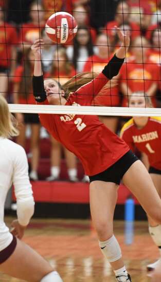 Photos: 4A No. 2 Marion volleyball sweeps Independence