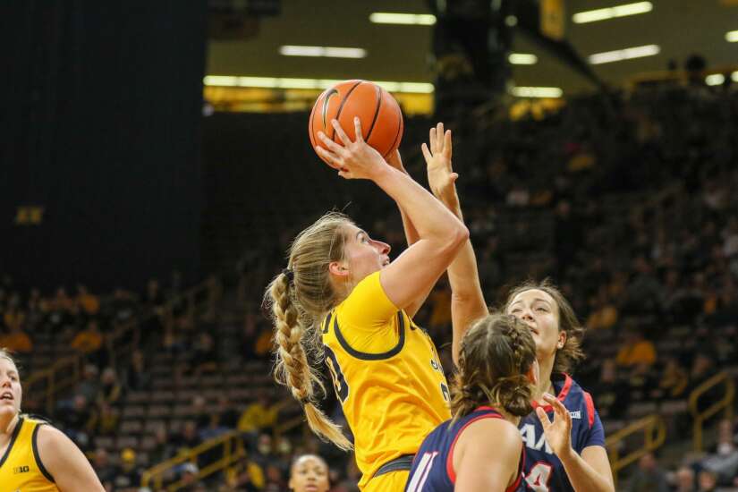 Photos: Iowa women’s basketball vs. Samford