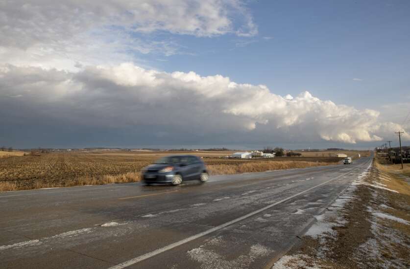 Photos: Severe storm rolls through Eastern Iowa 