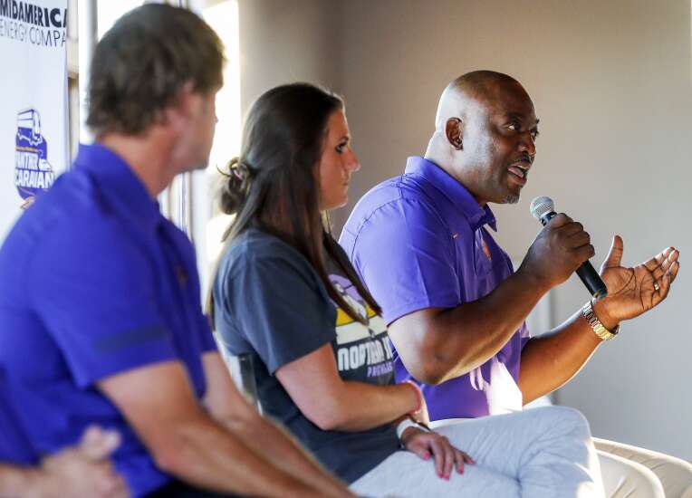 UNI athletics, David Harris back in public with ‘thank you’ for fans