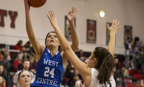 Photos: Central City vs. West Central girls’ regional basketball