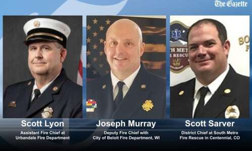 Iowa City announces fire chief finalists