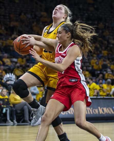 Photos: Iowa women’s basketball vs. Ohio State