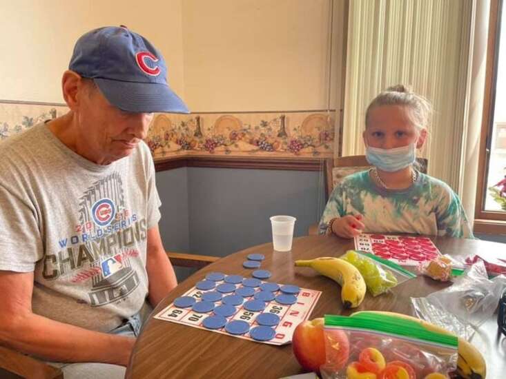 She’s 8, he’s 72. Their unlikely friendship started because she just wanted to see him smile.
