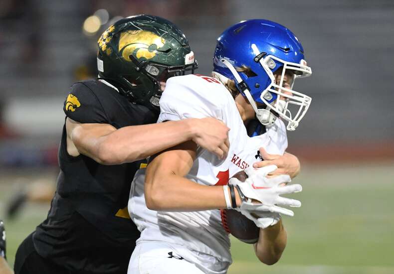 Ryker Stelling carries on Cedar Rapids Kennedy’s tradition of quality linebackers