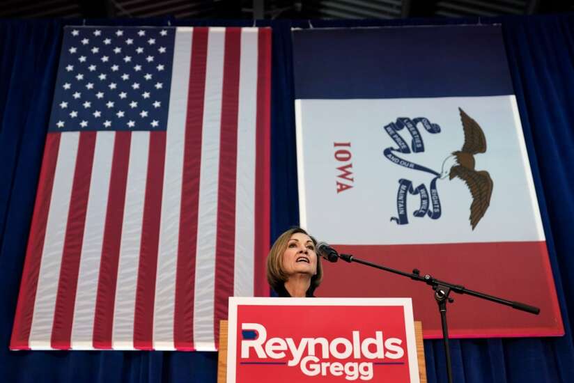 Iowa Gov. Kim Reynolds makes it official: She’s running for re-election