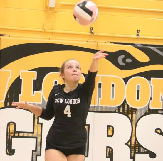 New London’s Nye captains All-Union volleyball team