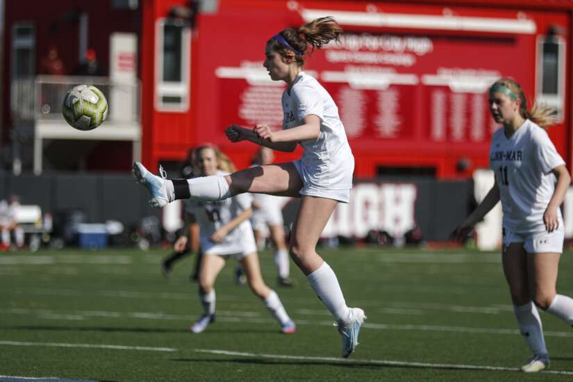 Photos: Linn-Mar at Iowa City High girls’ soccer